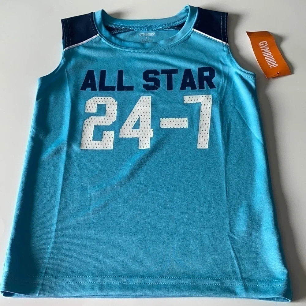 All Star Tank Top blue 4T polyester
